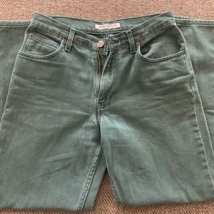 high sierra green jean pants!